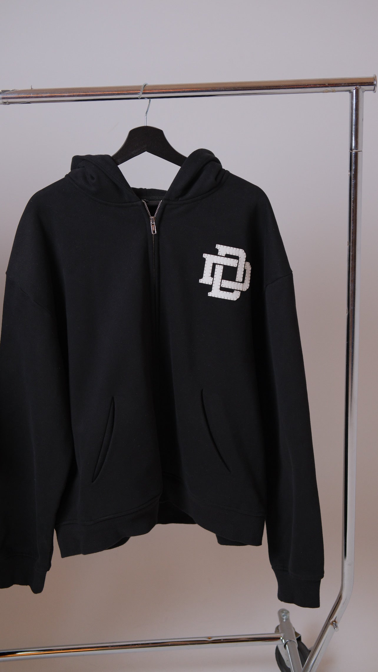 Heavyweight Zip Up  Hoodie
