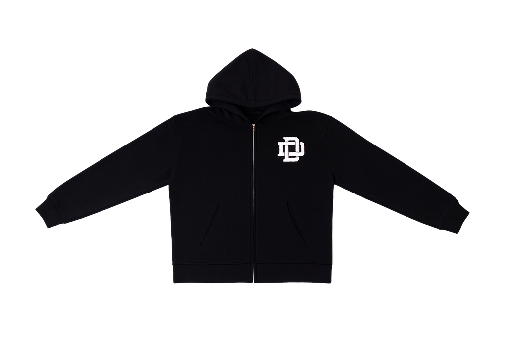 Heavyweight Zip Up  Hoodie