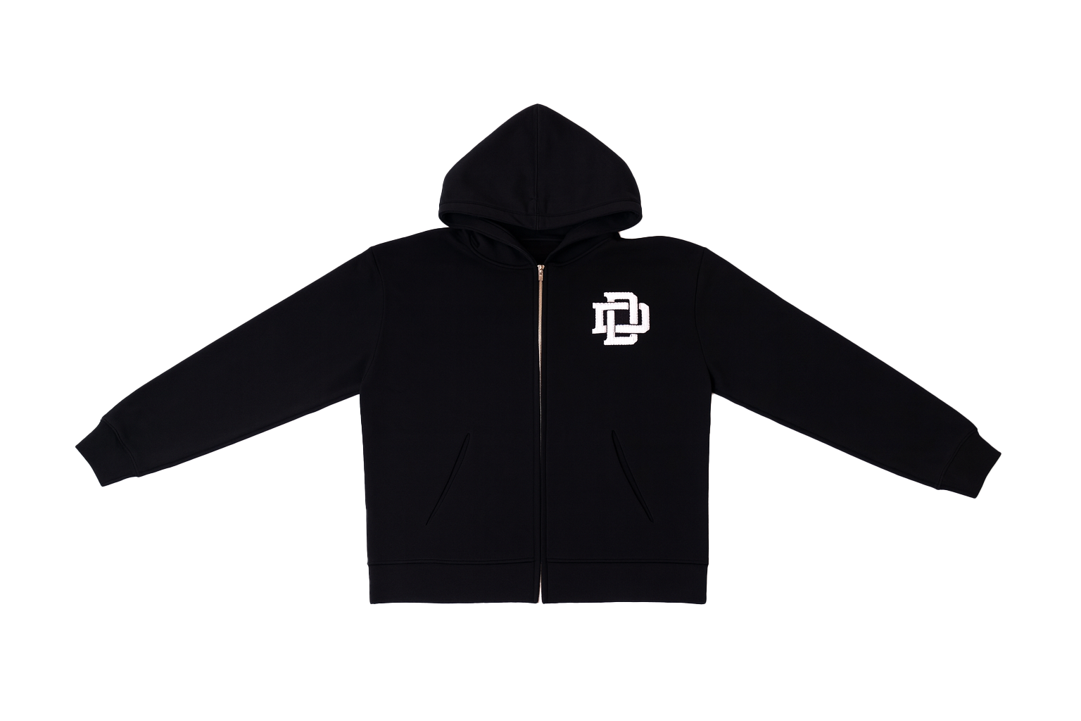 Heavyweight Zip Up  Hoodie